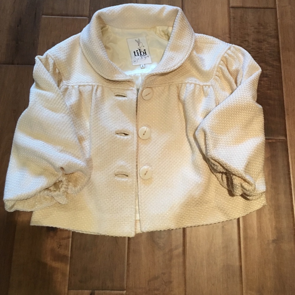 Tibi cream jacket